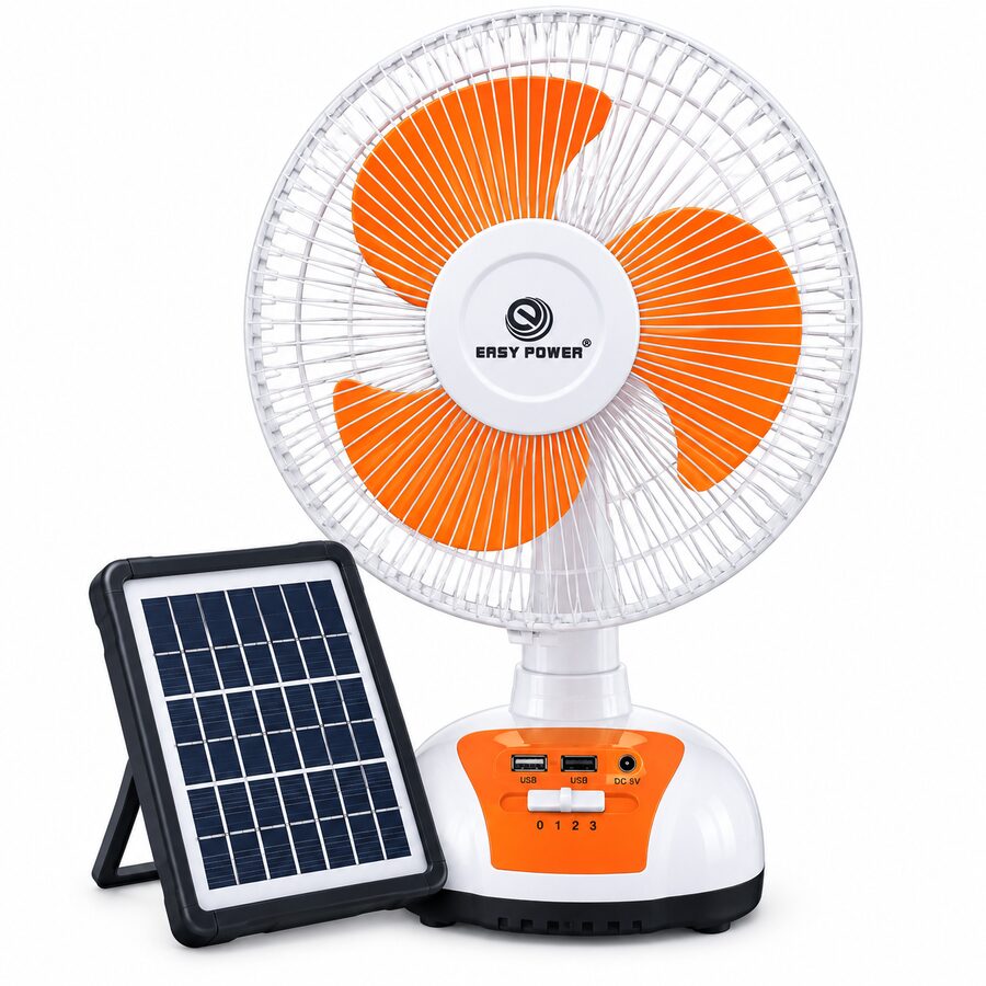 EASY POWER RECHARGEABLE AC/DC FAN